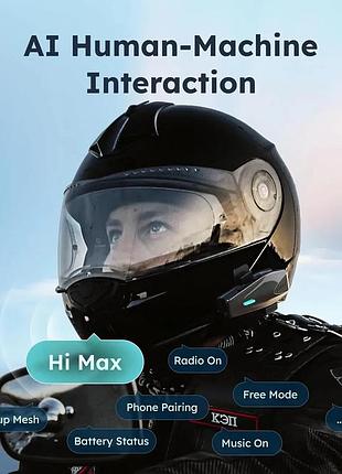 Мотоциклетная bluetooth-гарнитура asmax s1, bluetooth mesh intercom для 8 мотоциклов, гарнитура для шлема 2