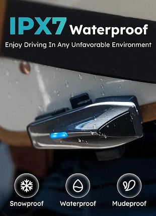 Мотоциклетная bluetooth-гарнитура asmax s1, bluetooth mesh intercom для 8 мотоциклов, гарнитура для шлема 4
