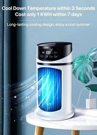 Вентилятор-кондиционер infinity mini air cooling fan white 2