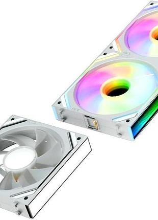 Вентилятор icoler v2 з модулем infinity mirror, ланцюжком aura asus rgb