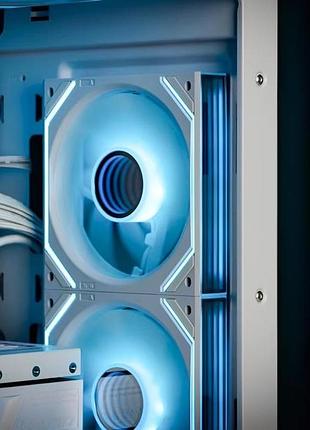 Вентилятор icoler v2 з модулем infinity mirror, ланцюжком aura asus rgb 7