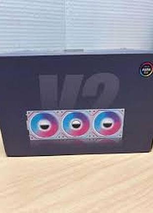 Вентилятор icoler v2 з модулем infinity mirror, ланцюжком aura asus rgb 9