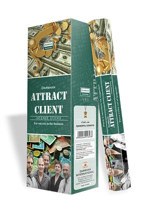 Аромапалочки угольные darshan attract client привлечение клиентов 20 шт