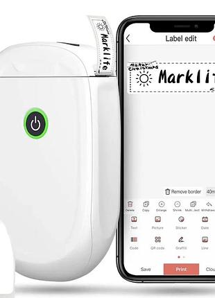 Принтер етикеток marklife p11 label maker