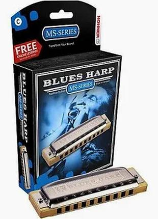 Губная гармошка hohner серии ms blues harp