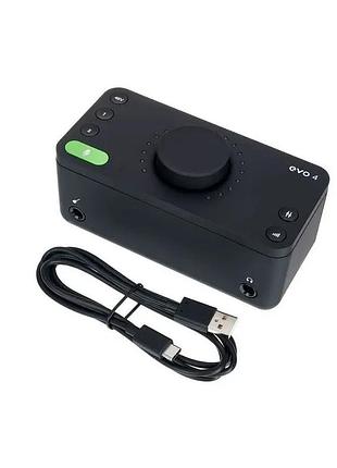 Usb аудіоінтерфейс audient evo4, 7