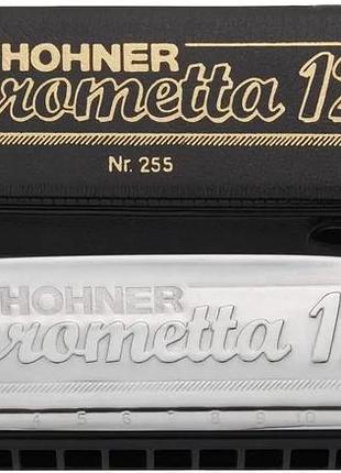 Губна гармошка hohner m25508 chrometta 12 g