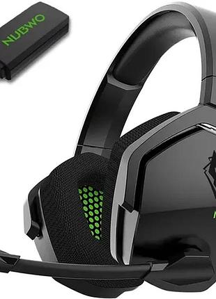 Игровая гарнитура sv nubwo g06 для ps5, ps4, xbox, пк, mac, bluetooth наушники со сверхнизкой задержкой