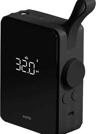 Компресор універсальний xiaomi hoto portable electric tire inflator (qwcqb001)