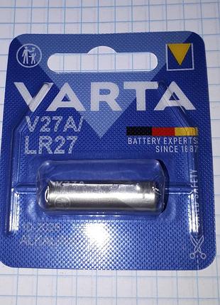 Батарейка 12v 10-2026 alkaline v27a varta