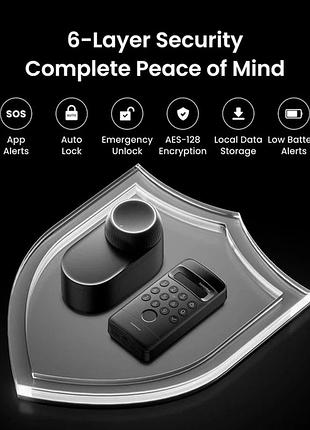 Switchbot keypad vision с 3d face id, отпечатком пальца и pin 3