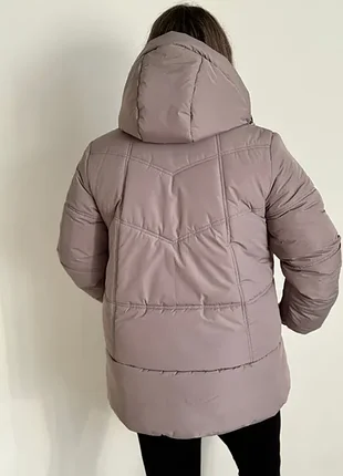 Пудрова зимня куртка eva classic 4