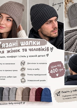 Вязаные шапки