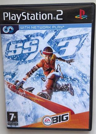 Ssx 3, б/у, английская версия - диск для playstation 2