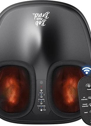 Массажер для ног bob and brad lite foot massager 827-r с подогревом и пультом