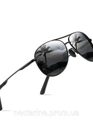 Солнцезащитные очки wearpro uv400 черные 3