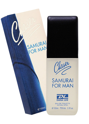 Туалетная вода мужская chaser man samurai for man edt 100 мл.