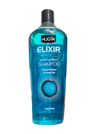 Шампунь hugva elixir для жирных волос 600 мл.