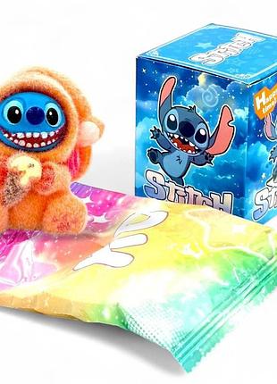 Очаровательная мягкая фигурка в виде стич (stitch) 4,5 см.