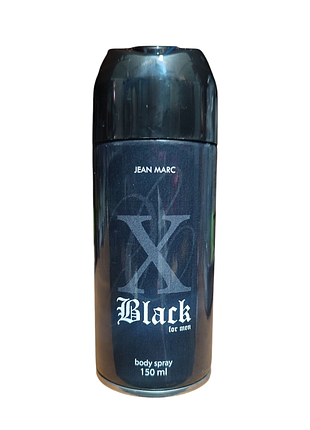 Дезодорант мужской jean marc x black 150 мл 6529