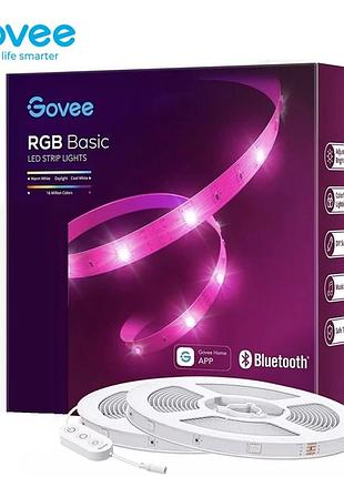 Світлодіодна стрічка govee h613d 20m (2 штуки х 10 м) bluetooth з мікрофоном (dt)
