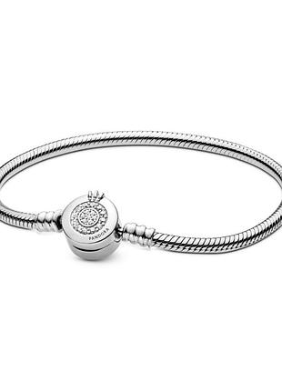 Браслет pandora "сияющая корона o" 599046c01