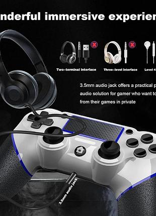 Геймпад, игровой джойстик niacop wireless p4 controller 3