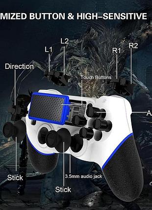 Геймпад, игровой джойстик niacop wireless p4 controller 5