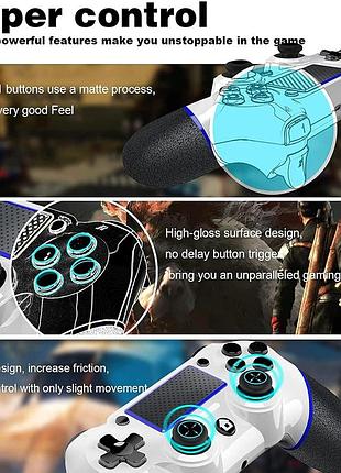 Геймпад, игровой джойстик niacop wireless p4 controller 6