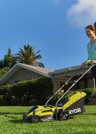 Газонокосилка ryobi rlm13e33s 4