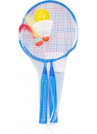Ракетки для бадмінтону qunxing toys сині (kr-8972)