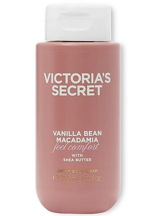 Крем-гель для душу victoria's secret vanilla bean & macadamia cream body wash 296 мл