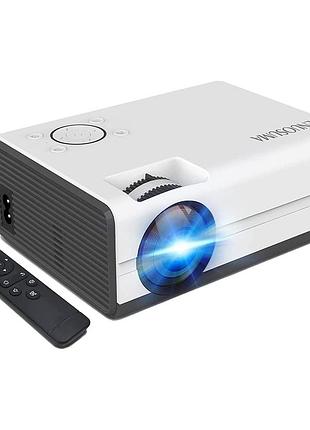Мини-проектор enuosuma поддержка 1080p, 7500 люмен, wifi-проектор,рк-видеопроектор full hd для домашнего кино