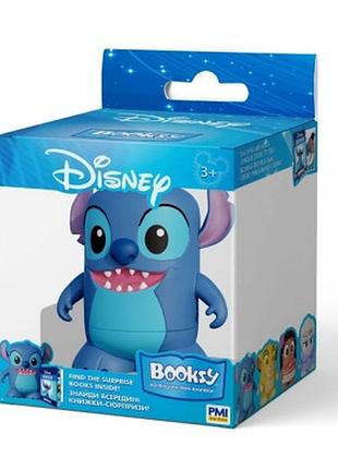 Фігурка-герой disney з колекційною мінікнигою booksy в асортименті bdis2012, персонажі стіч, моана, сімба, ельза