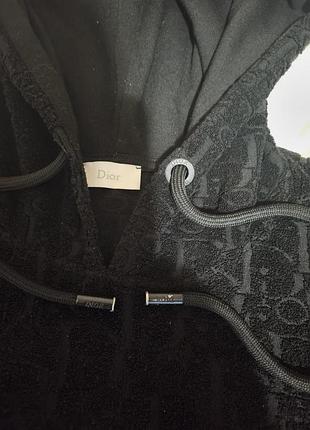 Худі чоловіче dior чорне, розмір l 5