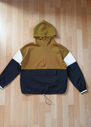 Трендовая женская спортивная куртка, анорак, бомбер, ветровка, худи zara