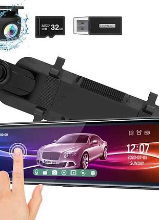 Відеореєстратор дзеркало заднього виду thieye carview 2 mirror dashcam