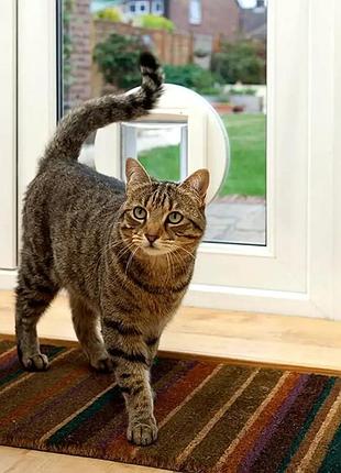 Дверца для котов sureflap microchip cat flap sur001 4