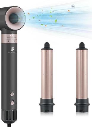 Webeauty [3 в 1] фен для волос и стайлер, 110 000 об/мин, бесщеточный высокоскоростной фен 20 м/с, стайлер,