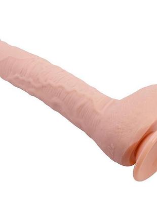 Фаллоимитатор beautiful dick, телесный, 28 см 6