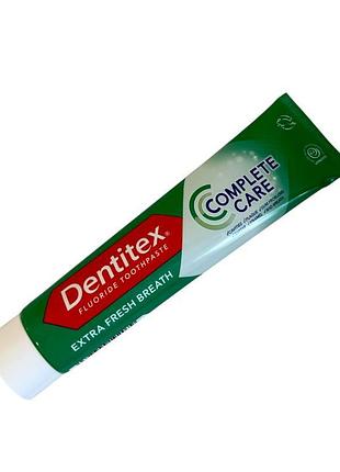 Зубна паста dentitex extra fresh complete care 125 мл.
