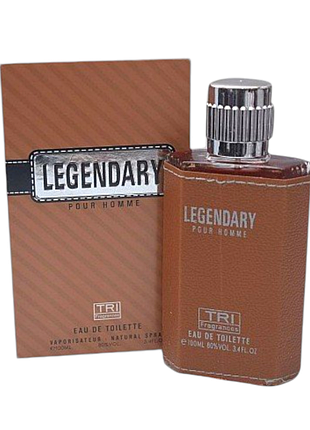 Туалетна вода tri man legendary brown edt 100 мл.
