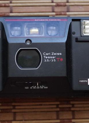 Фотоапарат yashica t af-d carl zeiss tessar 3.5 / 35 t* з чохлом