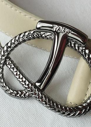 Кожаный ремень tod's 9