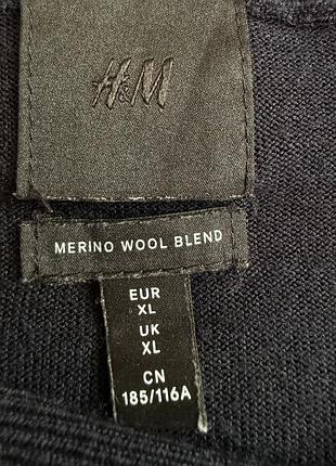 H&m merino wool  гольф, водолазка 6