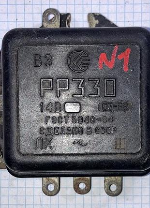 Реле зарядки регулятор напряжения рр-330 12в мт 10 11 12 днепр урал №1 дефект спирали!