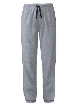 Спортивные штаны regular fit флисовые для мужчины livergy lidl 498134 s серый