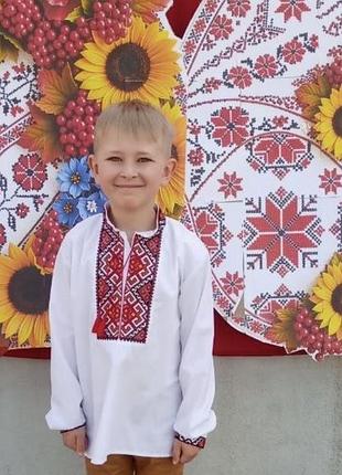 Вишиванка для хлопчика 5