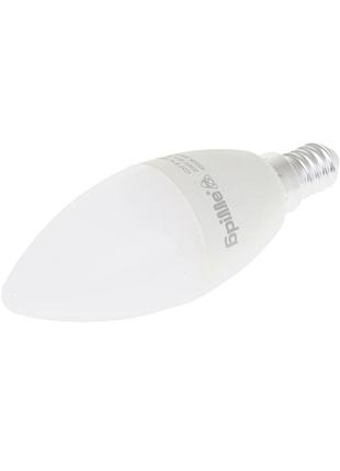 Лампа світлодіодна led 8w e14 nw c37 220v