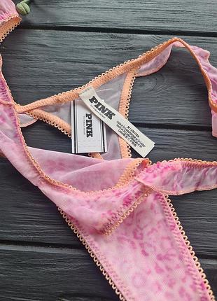Трусики стринги pink wink flutter thong panty 5